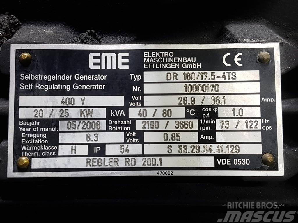 Vögele VISION 5100-2/5103-2-EME DR160/17.5-4TS-Generator Інші генератори