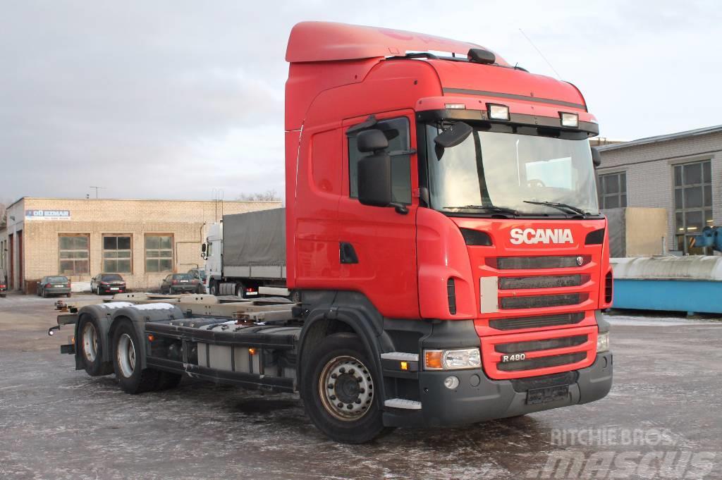 Scania R480 LB6X2HNB Автоконтейнеровози