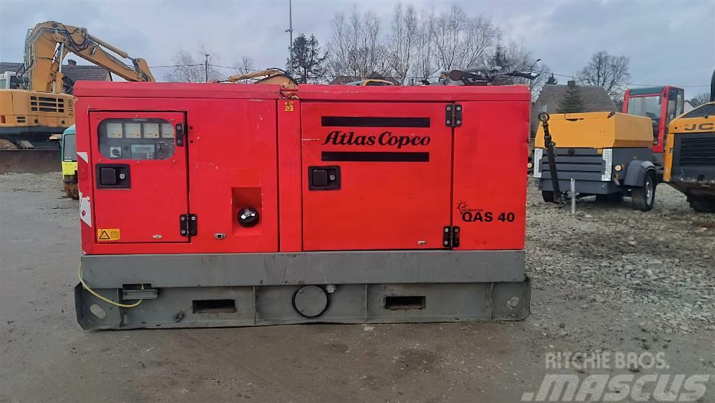 Atlas Copco QAS 40 30 50 60 INGERSOLL RAND 40 DOSSAN Дизельні генератори
