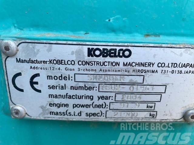 Kobelco SK200 SR Гусеничні екскаватори