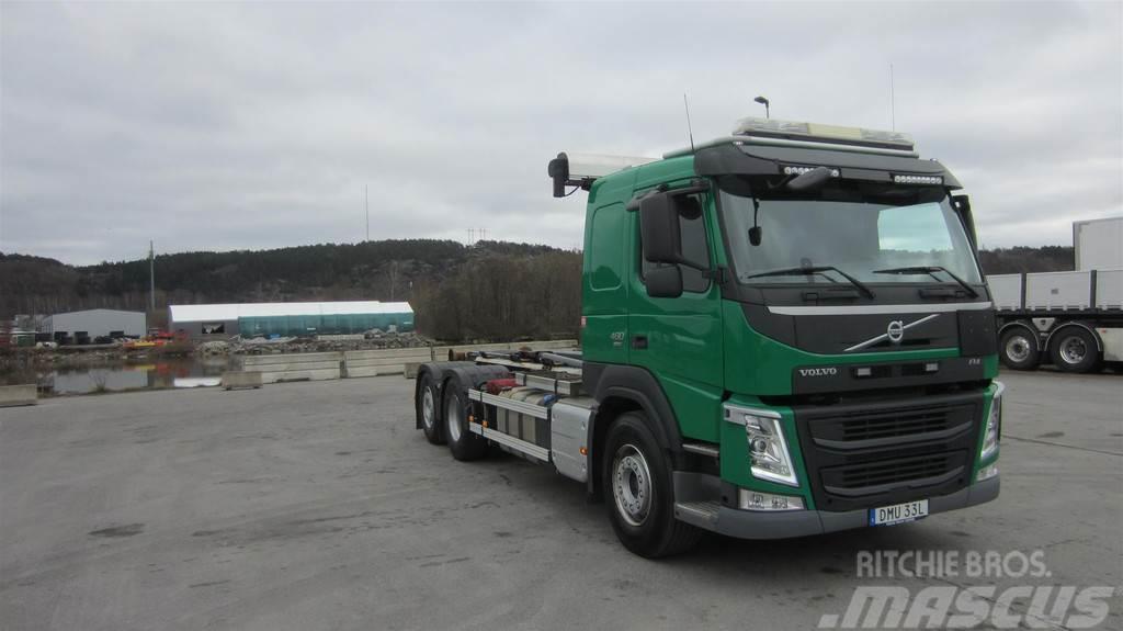 Volvo FM Lastväxlare / Hiab 21 Вантажівки з гаковим підйомом