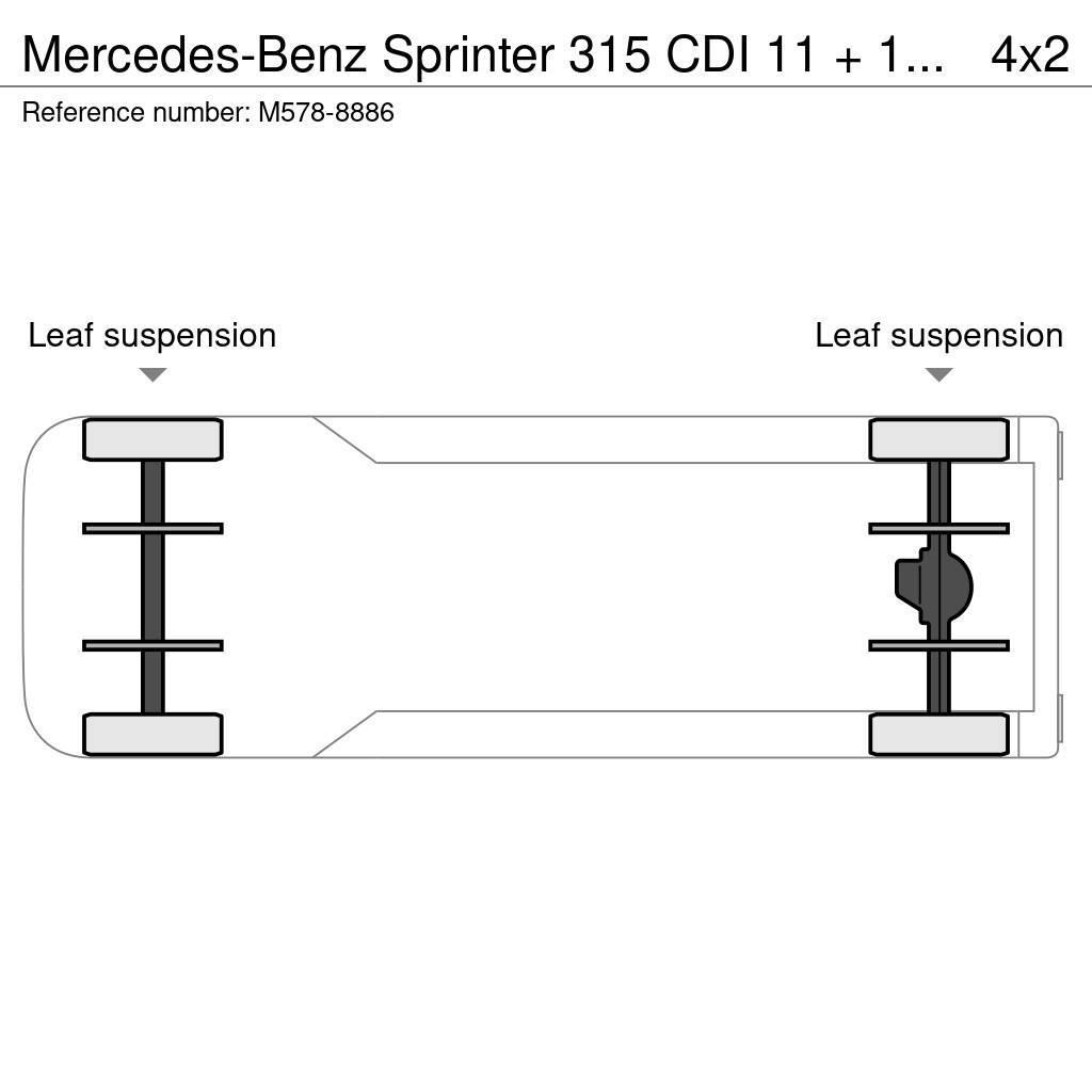 Mercedes-Benz Sprinter 315 CDI 11 + 1 SEATS / LIFT Мікроавтобуси