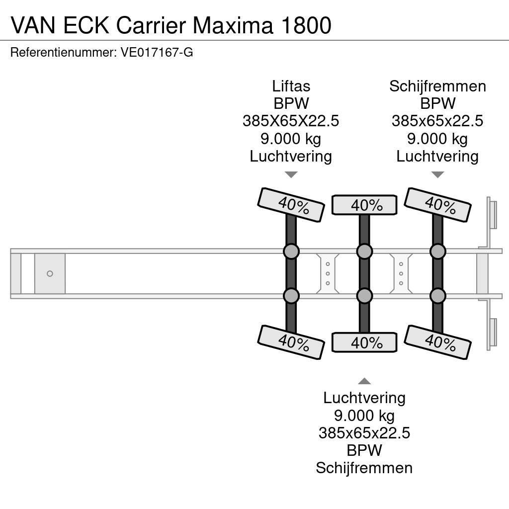 Van Eck Carrier Maxima 1800 Напівпричепи-рефрижератори