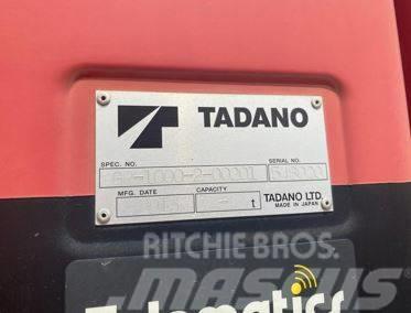 Tadano GR 1000 XL-2 автокрани всюдиходи