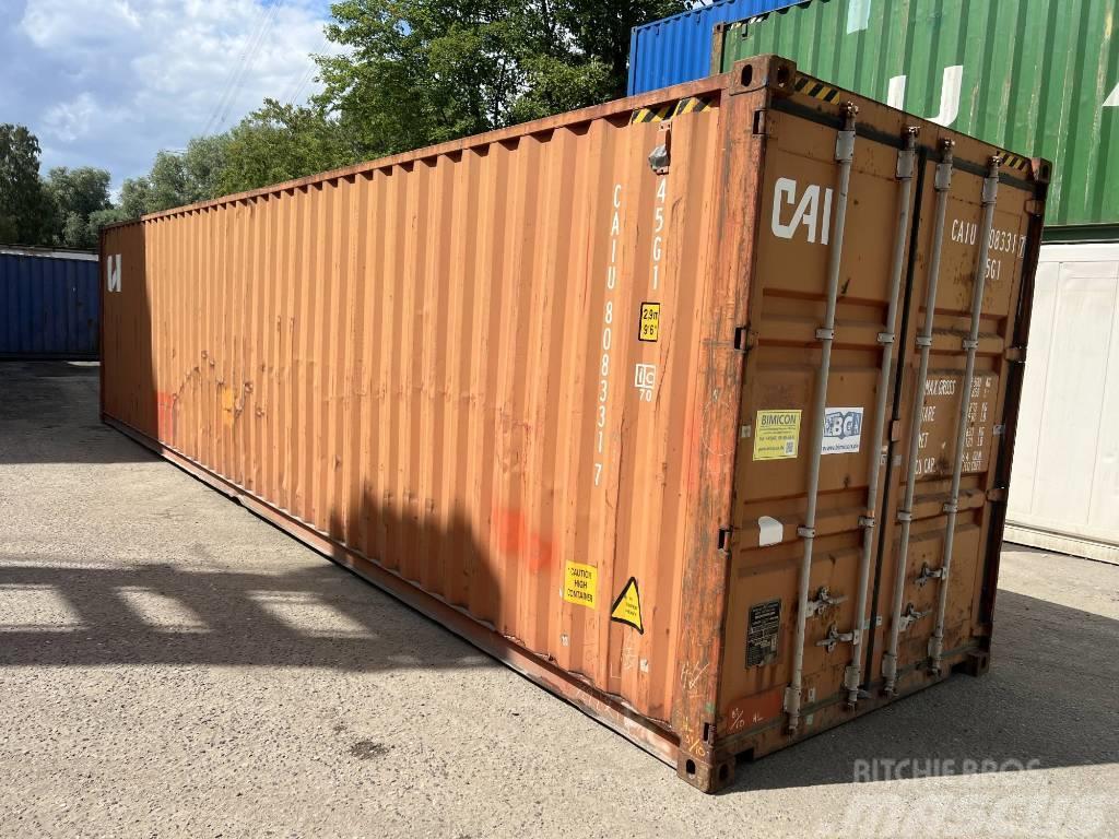  40 Fuß HC Lagercontainer Seecontainer Контейнери для зберігання