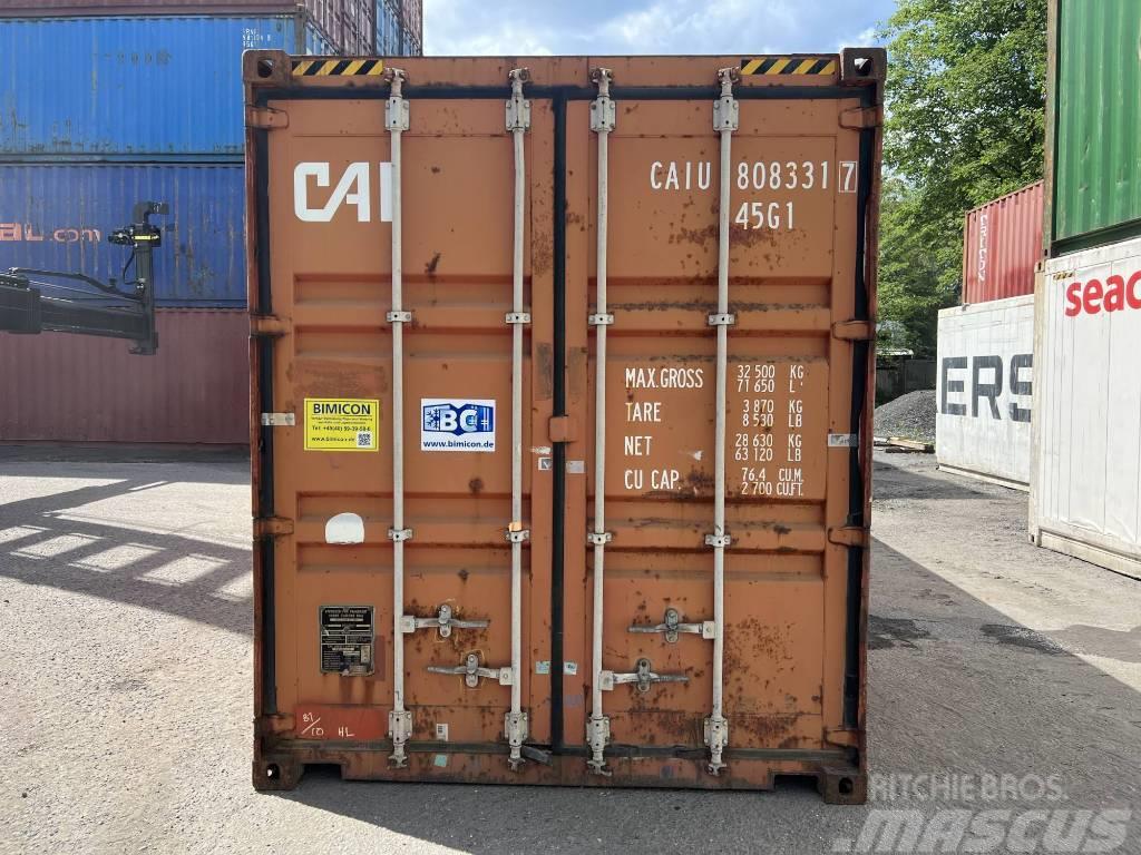  40 Fuß HC Lagercontainer Seecontainer Контейнери для зберігання