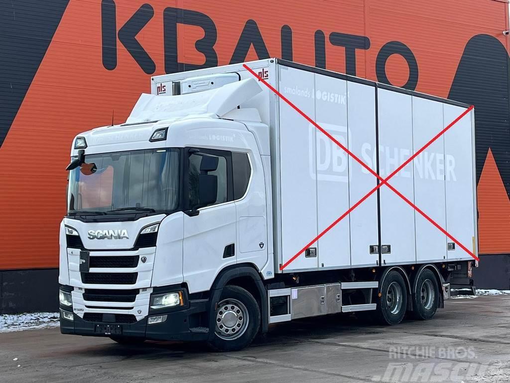 Scania R 520 6x2 9 TON FRONT AXLE / CHASSIS L=7300 mm Шасі з кабіною