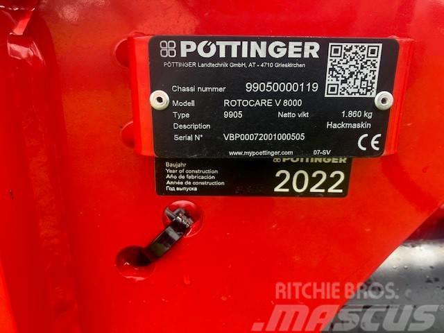 Pöttinger Rotocare V8000 demokörd Культиватори-розпушувачи