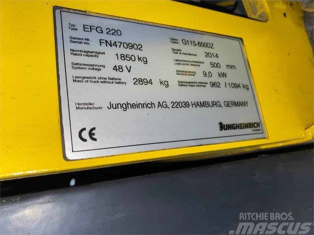 Jungheinrich EFG 220 Електронавантажувачі