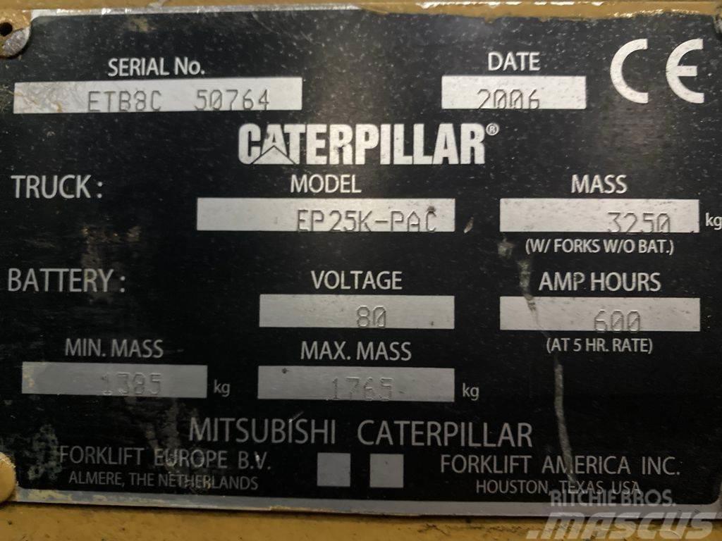 CAT EP25 K PAC Електронавантажувачі