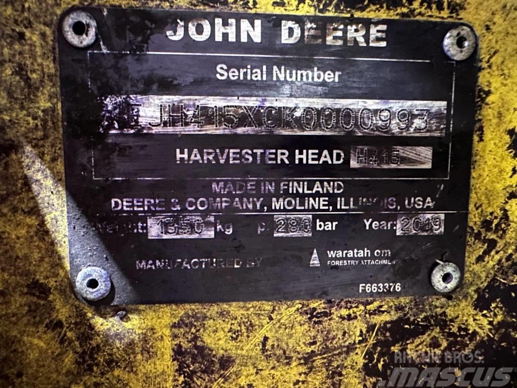 John Deere H 415 Валочні головки