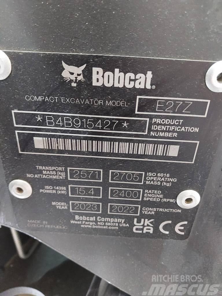 Bobcat E 27 Z Міні-екскаватори < 7т