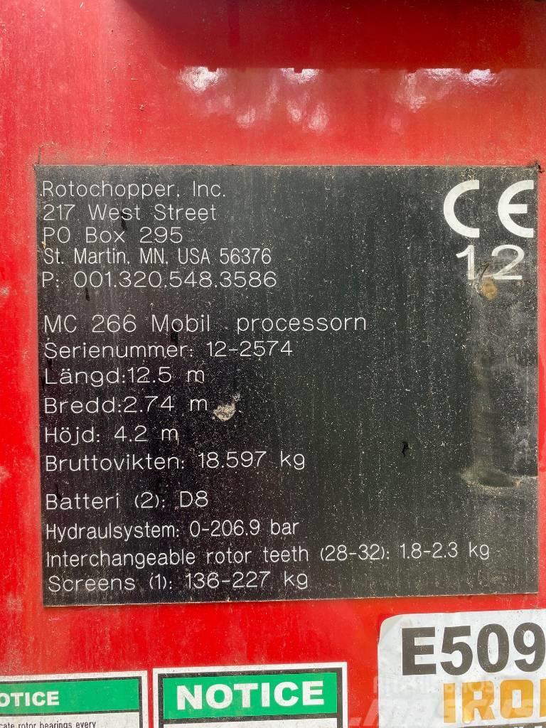 Rotochopper MC 266 Знищувачі сміття  (шредери)