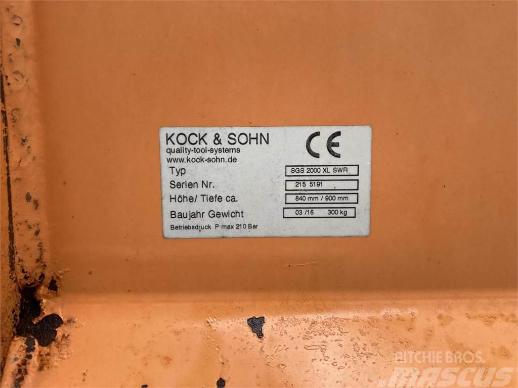 Kock & Sohn SG S 2000 XL Запчастини та додаткове обладнання для фронтальних навантажувачів