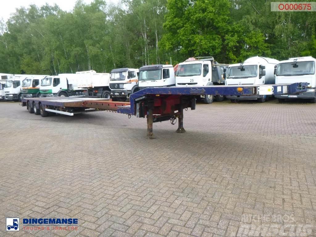 Nooteboom 3-axle semi-lowbed trailer OSDS-48-03V / ext. 15 m Низькорамні напівпричепи