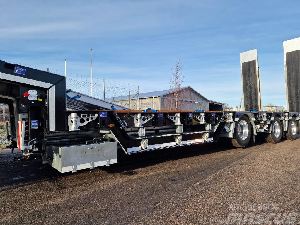 Humbaur HTS30  flatbed semi-trailer Низькорамні напівпричепи