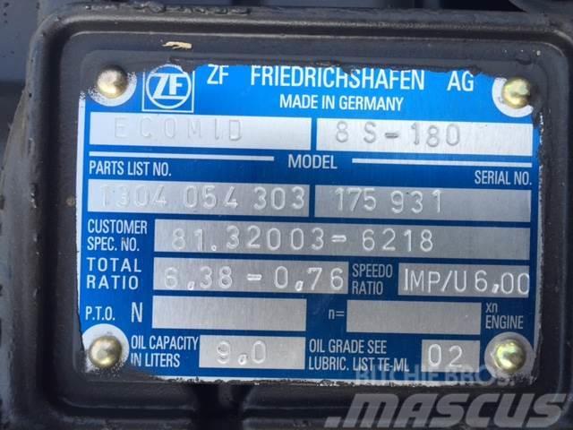 ZF 8S180 Ecomid 1304 054 303 Getriebe Коробки передач