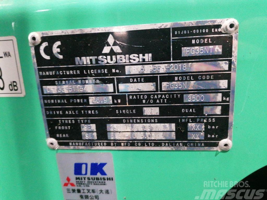 Mitsubishi FG35NT Газові навантажувачі