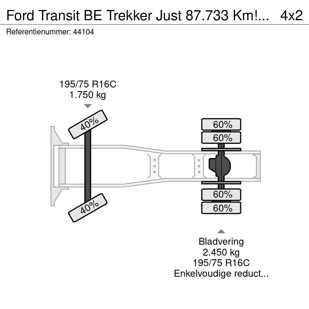 Ford Transit BE Trekker Just 87.733 Km! + Kuiper 2-assi Тягачі