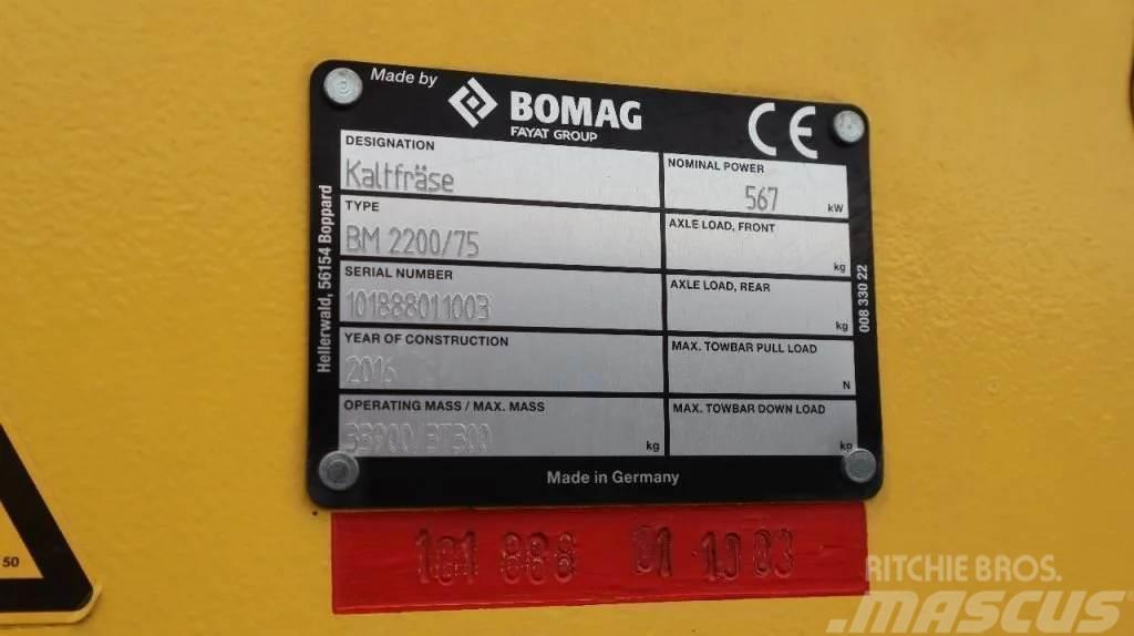 Bomag BM 2200/75 | COLD PLANER | NEW CONDITION! Інше