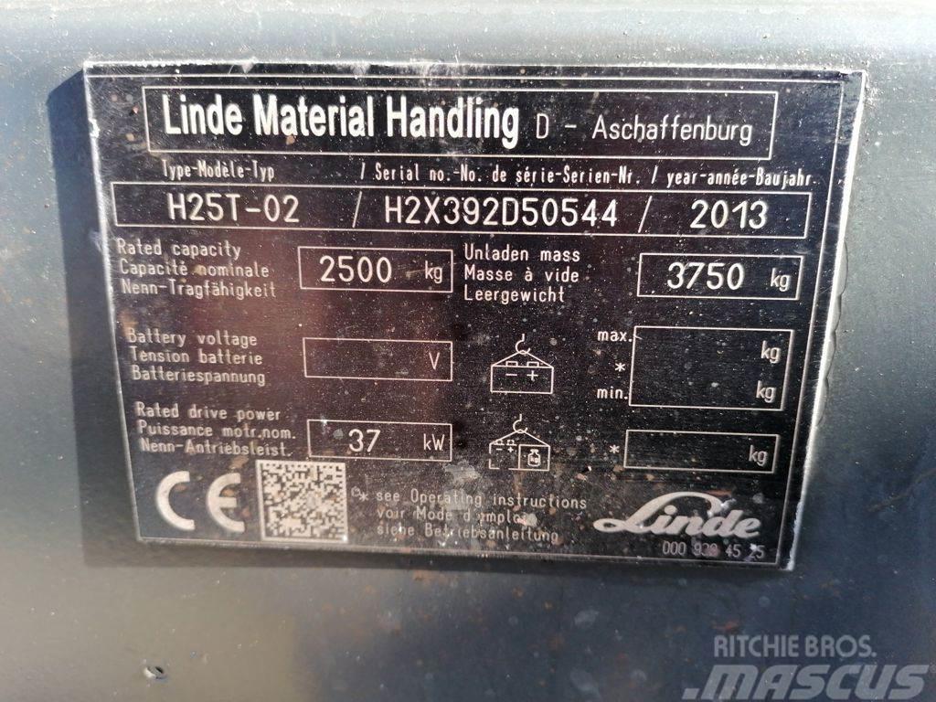 Linde H25T-02 Газові навантажувачі