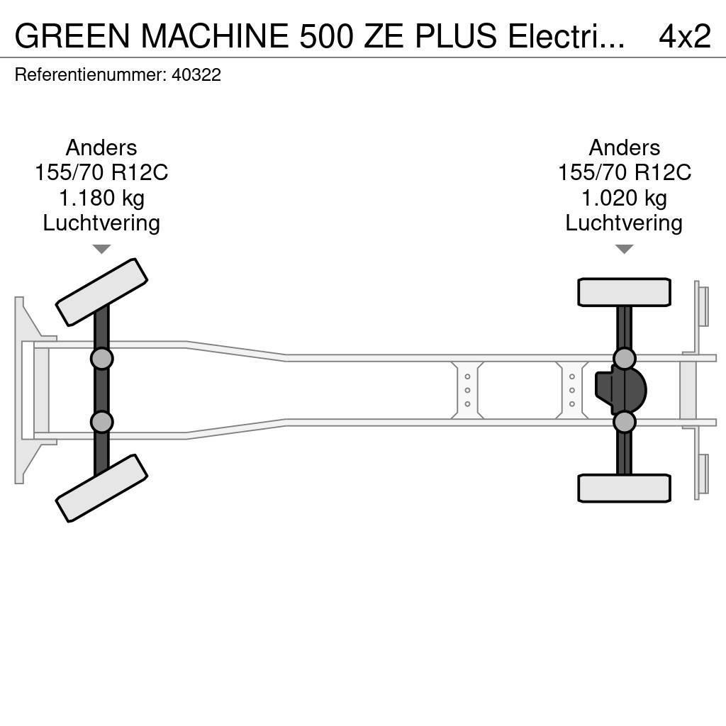 Green Machines 500 ZE PLUS Electric sweeper Прибиральні машини