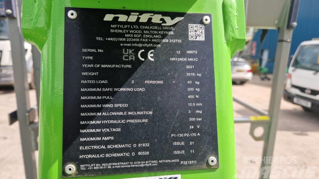 Niftylift HR 12 N D E Колінчаті підйомники