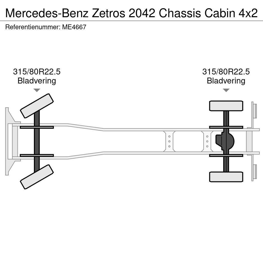 Mercedes-Benz Zetros 2042 Chassis Cabin Шасі з кабіною