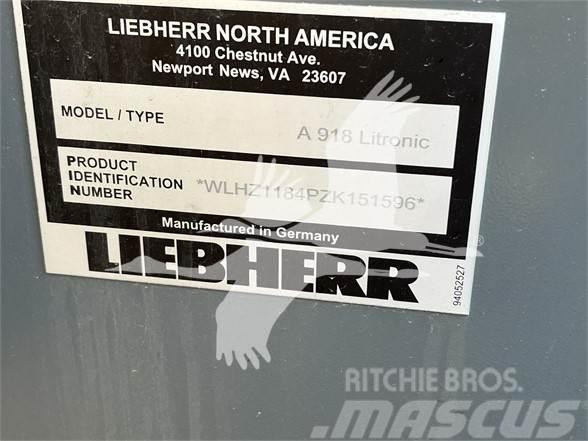 Liebherr A918 COMPACT LITRONIC Колісні екскаватори