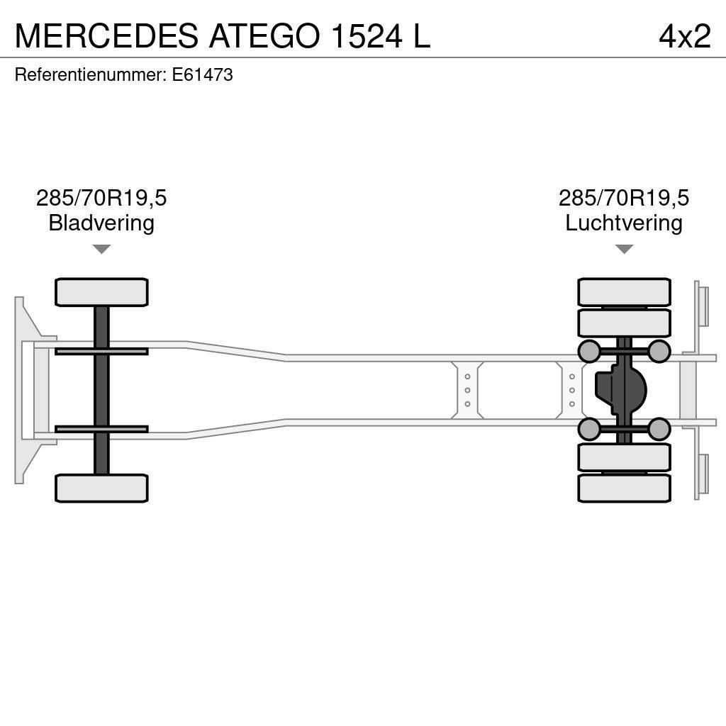 Mercedes-Benz ATEGO 1524 L Рефрижератори