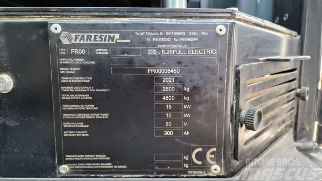 Faresin F6.26 E Телескопічні навантажувачі