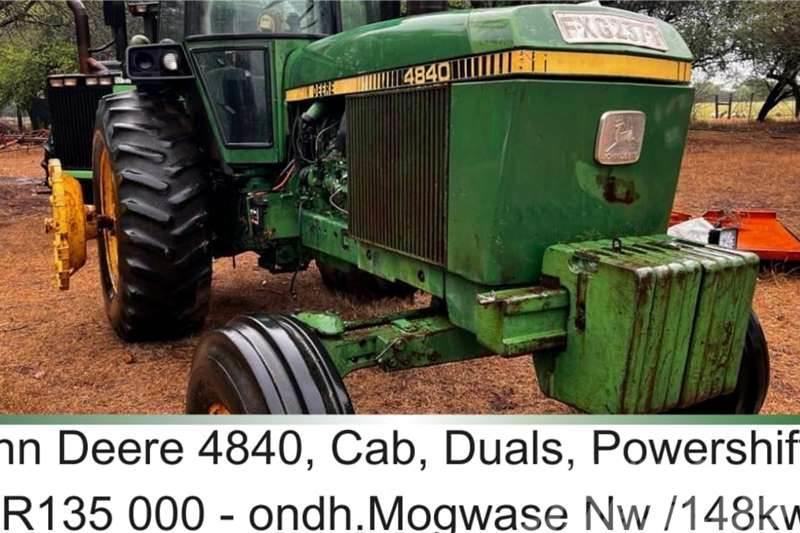 John Deere 4840 - cab - duals - powershift x8 Трактори