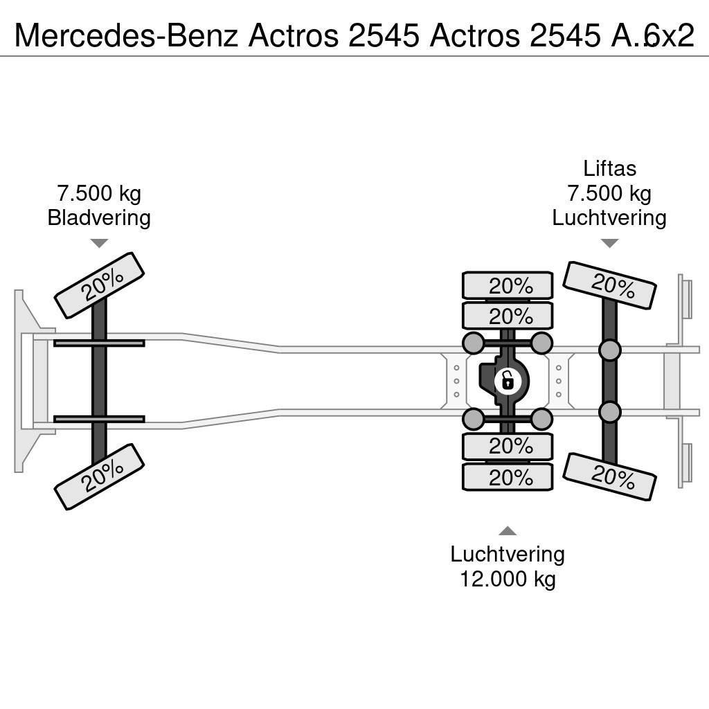 Mercedes-Benz Actros 2545 Actros 2545 Abrollkipper 6x2 ADR EU6 A Вантажівки / спеціальні