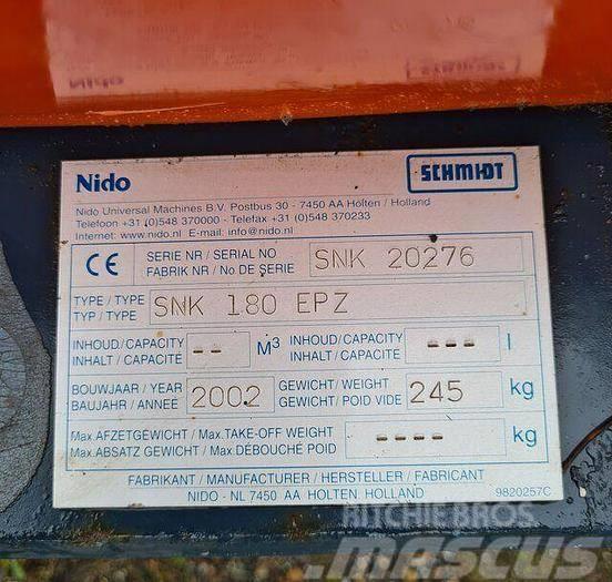 Nido SNK180 EPZ Снігоочищувальні ножі та плуги
