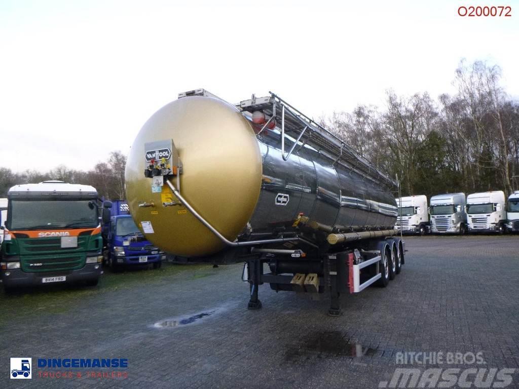 Van Hool Chemical tank inox L4BH 30 m3 / 1 comp / ADR 29/08 Напівпричепи-автоцистерни
