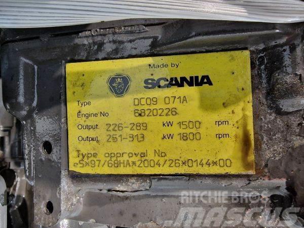 Scania DC09 71A Двигуни