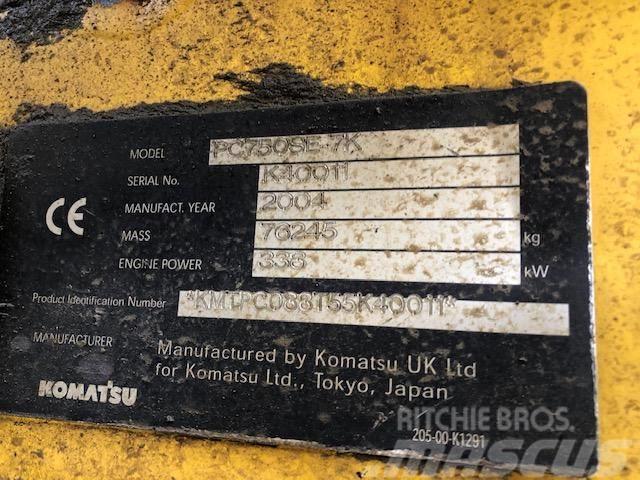 Komatsu PC 750 SE-7K Гусеничні екскаватори