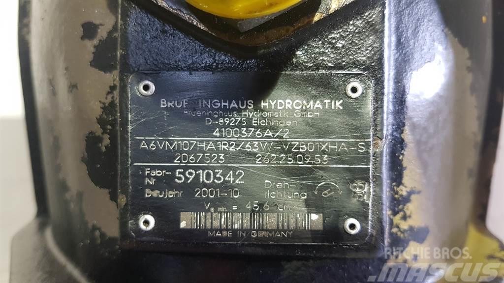 Brueninghaus Hydromatik A6VM107HA1R2/63W - Almann AZ150 - Drive motor Гідравліка