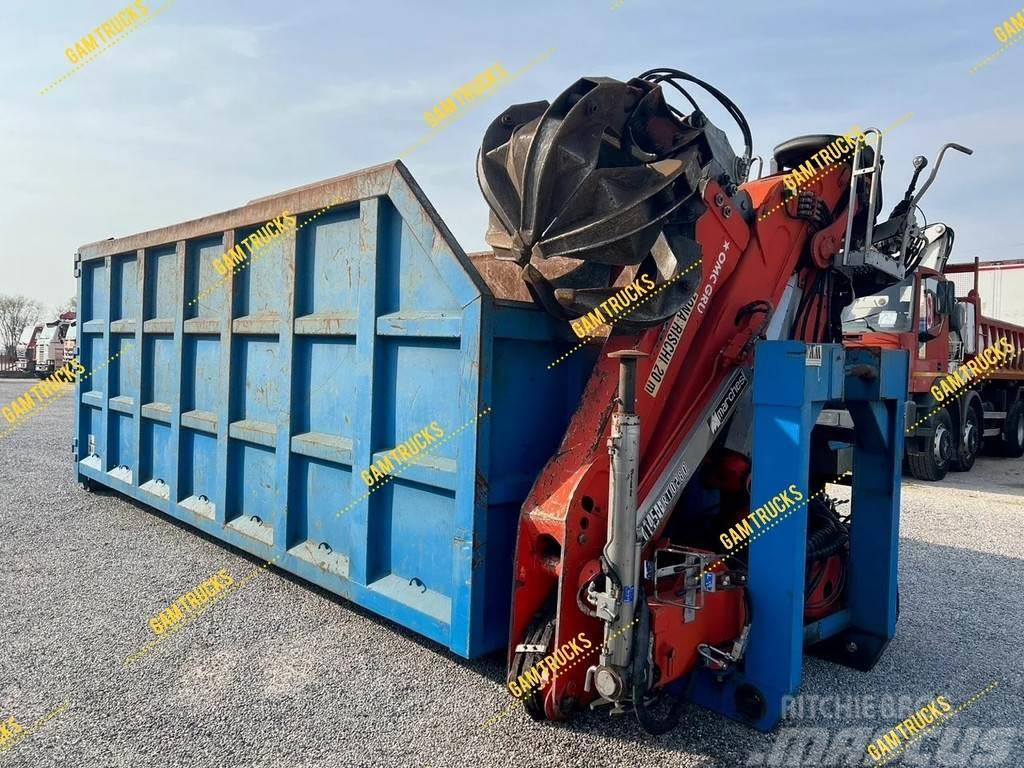  Diversen Container mit Kran Marchesi 4.500 RT0280 Транспортні контейнери