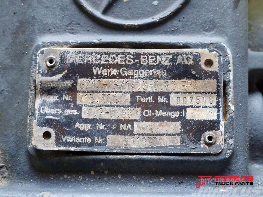 Mercedes-Benz G 210-16 INTARDER Коробки передач
