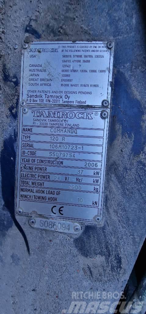 Tamrock Commando 120R Свердлильні установки