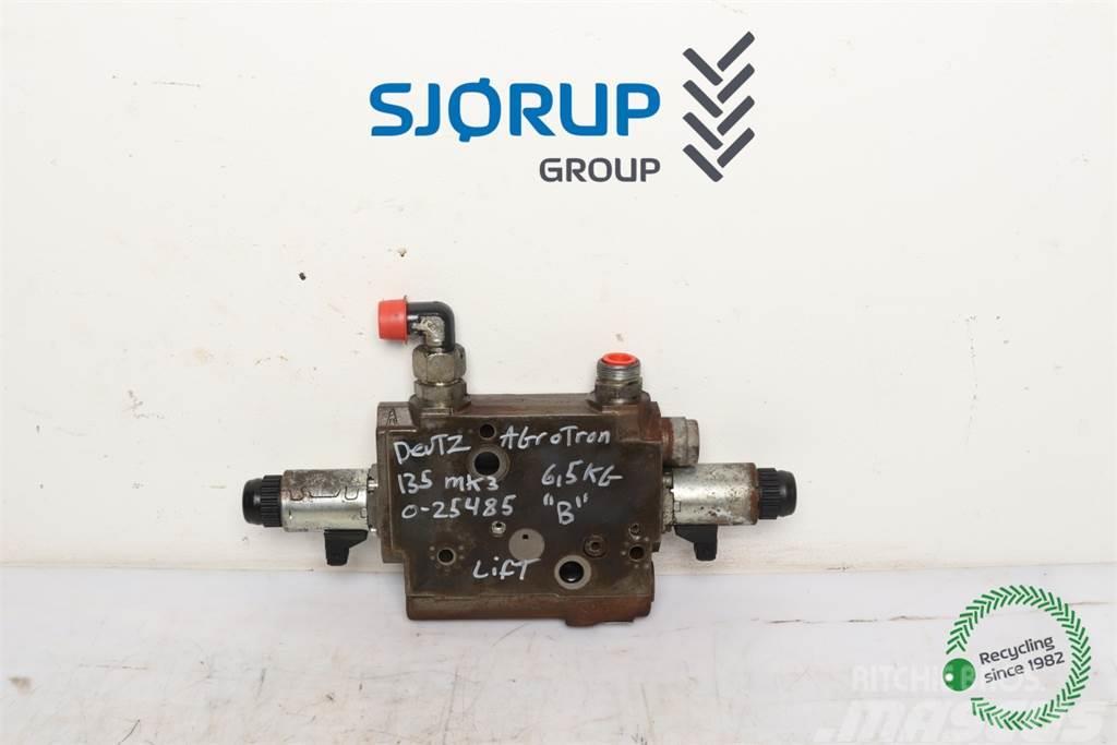 Deutz-Fahr Agrotron 135 Hydraulic lift valve Гідравліка