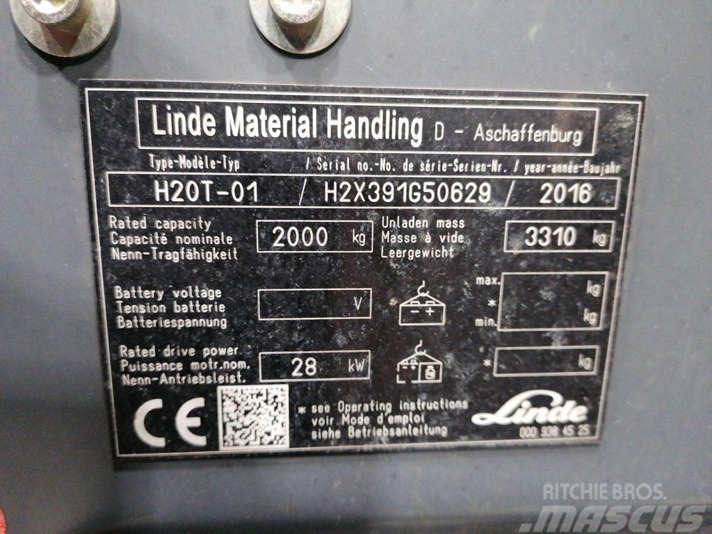 Linde H20T-01 Газові навантажувачі