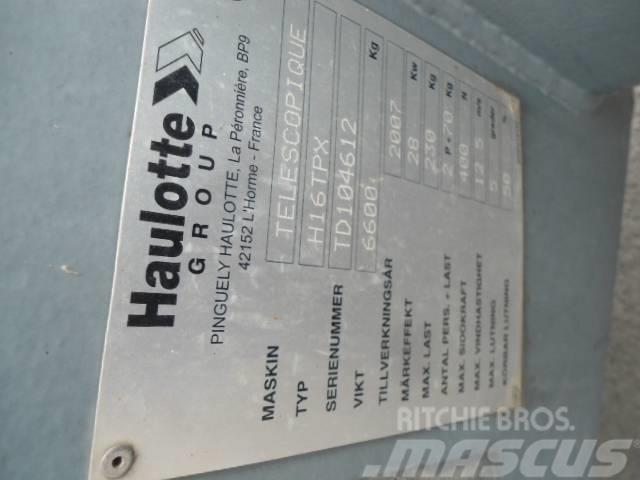 Haulotte H 16 TPX Телескопічні підйомники