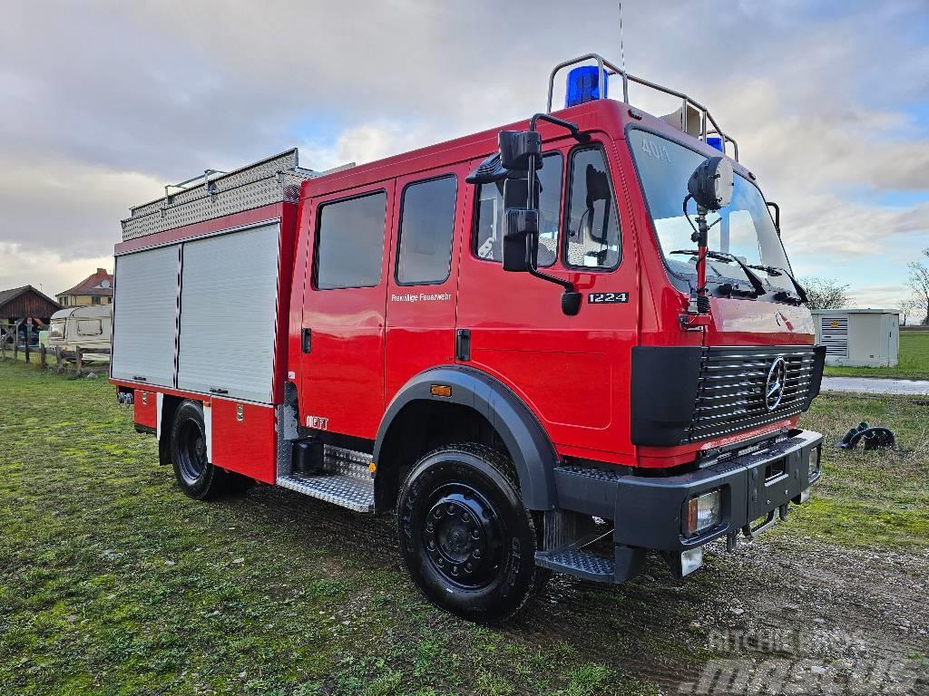 Mercedes-Benz 1224 AF 4x4  Feuerwehr Autobomba Firetruck Пожежні машини та устаткування