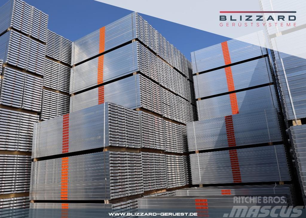 Blizzard Gerüstsysteme 130,16 m² Aluminium Gerüst + Alu-Rah Ліси будівельні, підйомники, вежі-тури