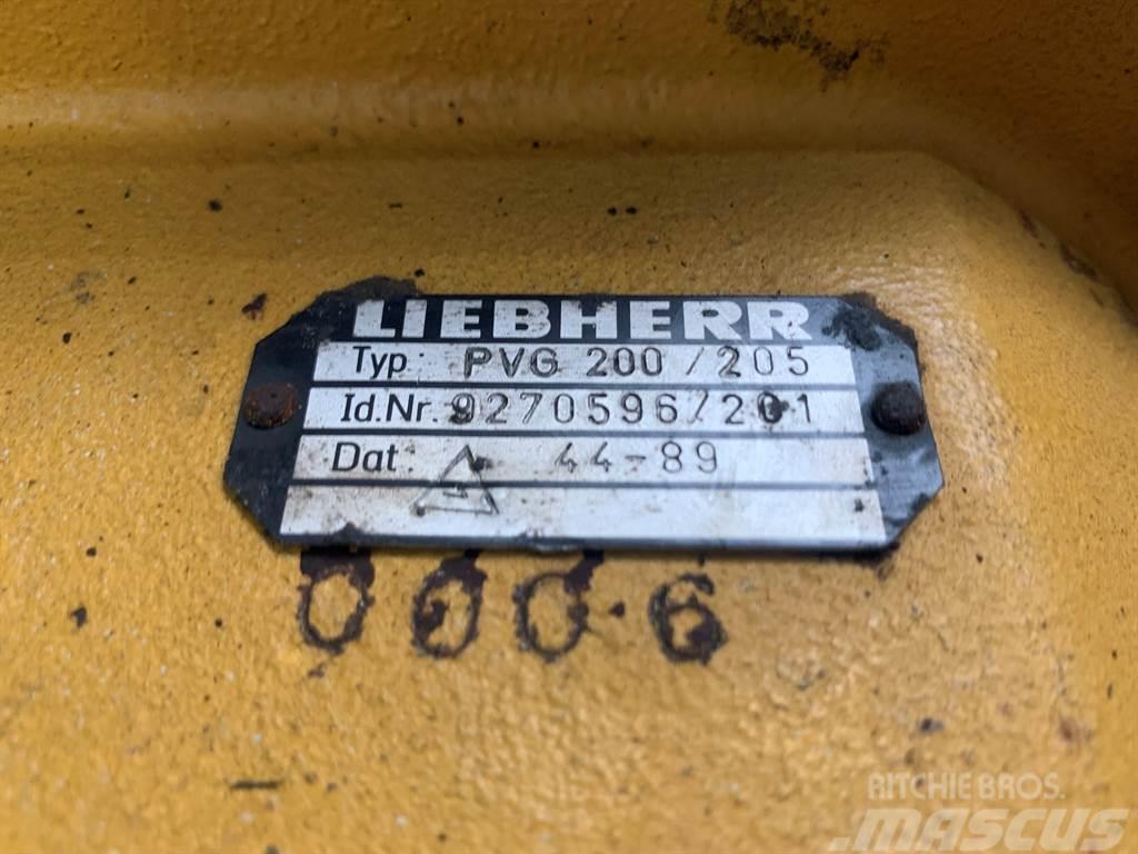 Liebherr L 541 - PVG200/ 205 - Transmission/Getriebe Коробка передач