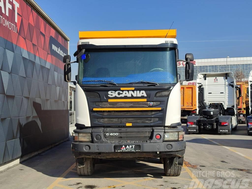 Scania 2015 G 400 E5 AC HARDOX TIPPER Самоскиди