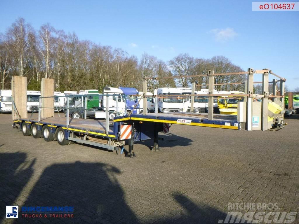 Faymonville 4-axle semi-lowbed trailer 60 t + ramps Низькорамні напівпричепи
