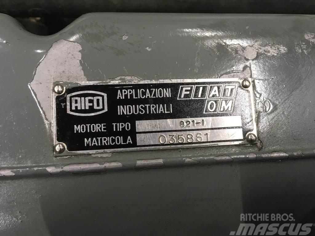 Fiat 821-I GENERATOR 110KVA USED Дизельні генератори